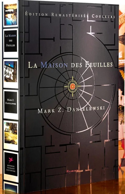 Couverture de la Maison des feuilles, éditions Toussaint Louverture